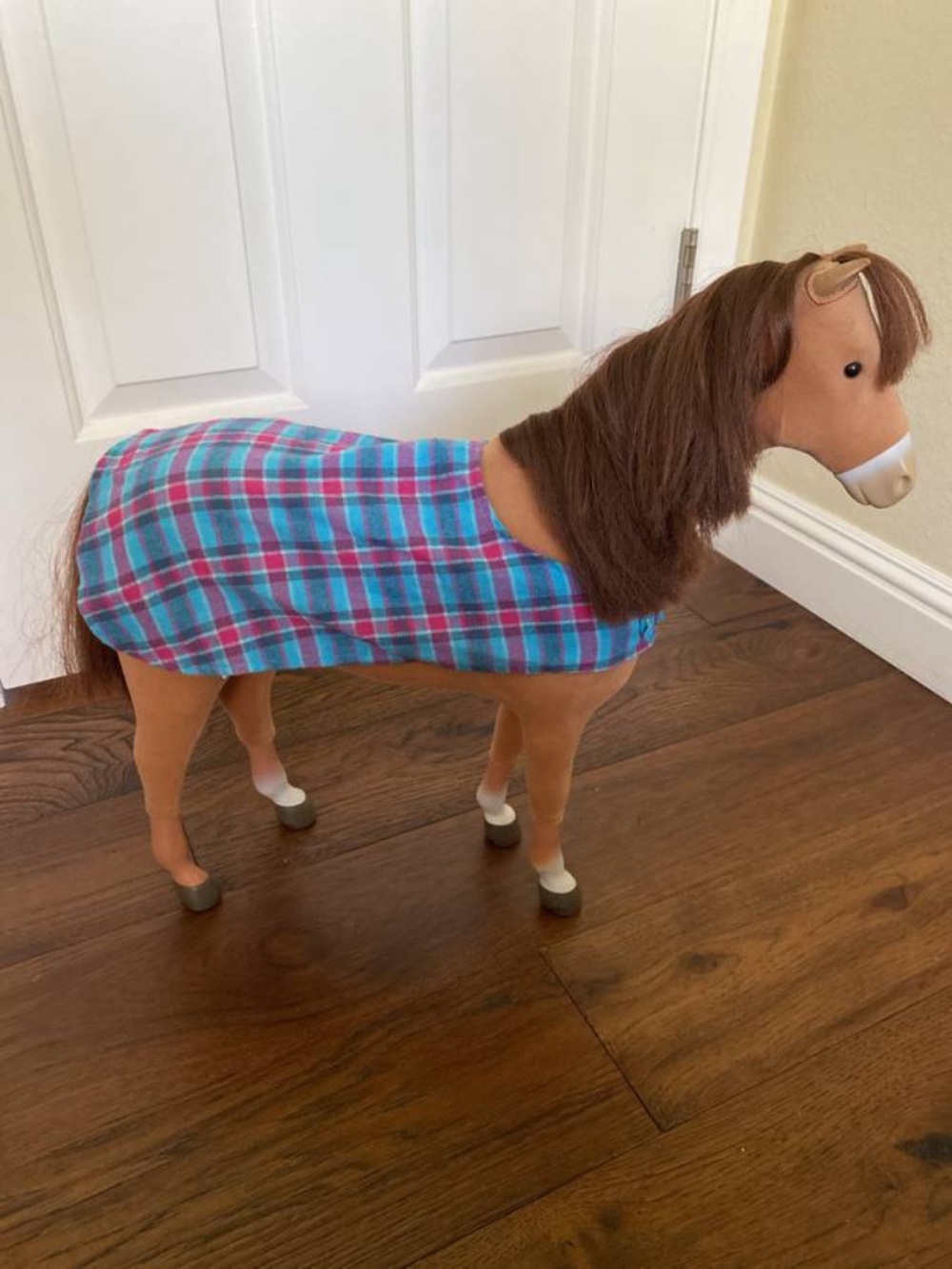 AMERICAN GIRL LOT: Chestnut Horse, Riding Accessories, Riding Outfit - Picture 9 of 9